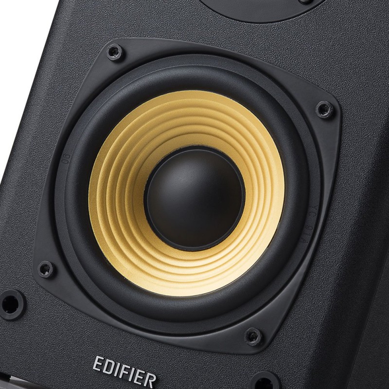 Edifier R1000T4 Parlantes activos compactos de alta calidad (Negro)